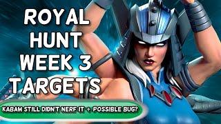 Royal Hunt Week 3 Targets | Tenacity Bypass Counter | "Exploit" NOT Nerfed +More | Marvel Champions