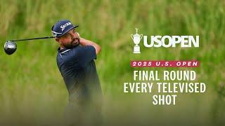 2025 U.S. Open Highlights: J.J. Spaun, Final Round | Every Televised Shot