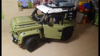 Сборка Lego Techic 42110 Land Rover Defender - Самый долгий видос на канале=)