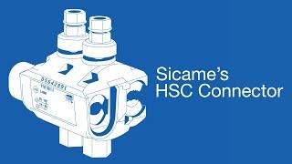 Installing a Sicame HSC series house service connector