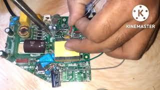 Restoring 12V Power Supply From Scrap Tv hybrid  Board, Using a 4wires Power Module