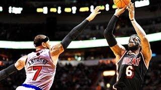 Duel: LeBron James vs Carmelo Anthony