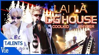 Coolkid, RHYDER "đốt cháy" sân khấu với màn kết hợp Brotherhood LẠI LÀ DG HOUSE |Rap Việt Live Stage