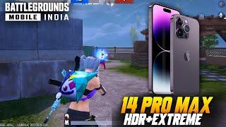 IPHONE 14 PRO MAX  PUBG TEST 2024 NAFU GAMING BGMI 3.0 UPDATE 