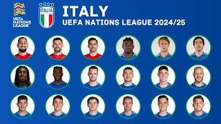 ITALY Squad For UEFA Nations League 2024/25 | November 2024 | Italy | FootWorld