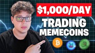 How I make $1,000/day Trading Solana Meme Coins (Step-by-Step tutorial)