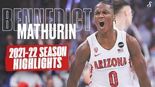 Pac-12 POY Bennedict Mathurin  2021 22 Season Highlights | 17.7 PPG 45.0 FG%