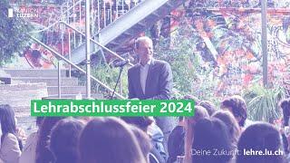 Lehrabschlussfeier 2024 | Kanton Luzern