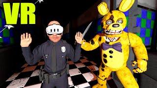 VR ANIMATRONICS SCARE THE SECURITY GUARD OCULUS QUEST 3 IN Garry's Mod GMOD FNAF COOP