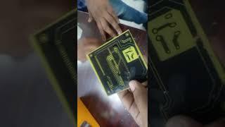 DIY PCB etching #infotonics #diy #shorts #electronic