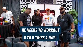 He Needs To Workout 5 to 6 Times A Day! w/Holly Cotton - Patreon Exclusive