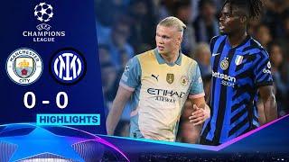 HIGHLIGHTS: Manchester City vs Inter 0-0 | UEFA Champions League | Partita completa