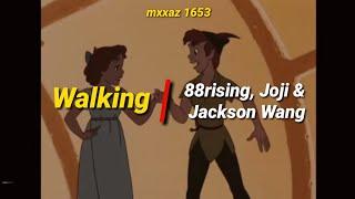 Walking | 88rising, Joji & Jackson Wang (lyrics video)