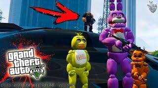ГТА 5 МОДЫ! КАК АНИМАТРОНИКИ FIVE NIGHTS AT FREDDY'S ОБНАРУЖИЛИ ПОДОПЫТНОГО НА НЛО! ВИДЕОGTA V! #186