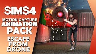 The Sims 4 | Escape From Drone Animation Pack | Download