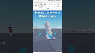 Making a monitor on roblox studio!