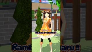 TERBARU !! Tutorial Membuat Rambut Baru ️ #sakuraschoolsimulator