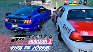 FORZA HORIZON 3 VIDA DE JOVEM - TIVE QUE FUGIR DA POLICIA! #13 2021