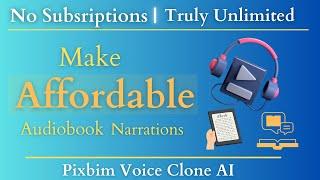 The Simple and Affordable Way to Create Audiobook Narrations | No Subscriptions