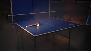 The ТМ "GSI-sport" table tennis table Cadet (blue) model, item code Gs-1