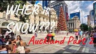 Strolling Through Auckland CBD Viaduct on a Perfect Summer Day | 4K Street Walk