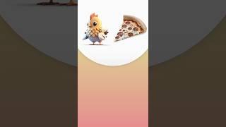 Chicken x pizza #animash #animals #animas #gameandroid #videoshort #androidgames #gameno1