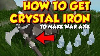 How to Get Crystalized Iron in ROBLOX SKYBLOCK (HOW TO DEFEAT BUFFALKOR)