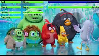 The Angry Birds Movie 2 (2019) Final Battle with healthbars 1/4 (Thanksgiving Day Special)