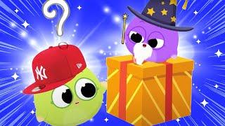 Rap Song: What is in the BOX?  Giligilis Funny Kids Songs | Box Opening & Surprise - Can you guess?