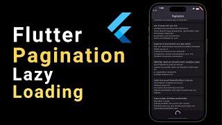 How to implement pagination & lazy loading in Flutter | Flutter Pagination & Lazy Tutorial in Hindi