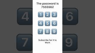 Unlock the password for the surprise   #funny #new #code #solve #like #sub #subscribemychannel