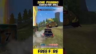 Secret Zone Push Character Skill For Grandmaster Push In Freefire  || #shorts #freefireindia