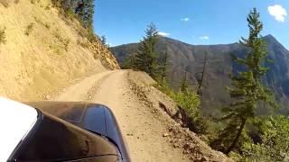 A Short Trip on (perhaps the worst part of) the Hart Pass Road near Mazama, Washington.