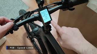 S830 eBike LCD Display Complete Settings Explained (P01-P16) / ADO D30C / DECE 300 eBike