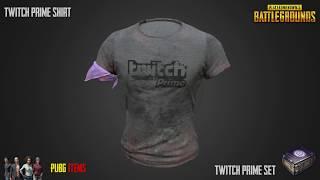 Twitch Prime Shirt | PUBG Item Showcase