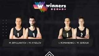 Winners Beach Volleyball. Men. M. Brylliantov / M. Kyselov - I. Romanenko / M. Serdiuk 24.06.2025