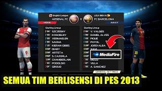 Semua Tim Berlisensi! Cara Install Patch Atau Option File di PES 2013 Season Update Laptop & PC