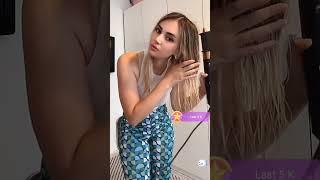 Vlog  periscope vlog pretty girl #49| Russian girl  bigo live || tango live vlog || my live vlog ||