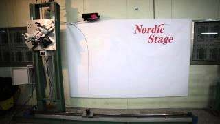 Nordic Stage Areal Pro 702L Crash test  - 10 lbs (4,5 kgs) power challenge