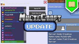  LISTEN UP: MULTICRAFT CHANGED SOME MENUS | @XREALM 