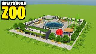 How To Build A ZOO In Minecraft!