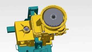 Сборка КПП ZL 40 50 китайских фронтальных погрузчиков