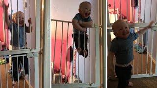 Houdini Baby Makes Great Escape From Gate