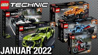 ENDLICH BILDER ZU DEN JANUAR NEUHEITEN ️ | LEGO Technic 2022 Neuheiten | LEGO News