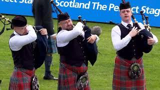 Shotts & Dykehead Caledonian Pipe Band — 2024 Medley Performance — World Pipe Band Championships