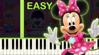 Minnie's Bow-Toons - EASY Piano Tutorial