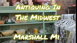 Beautiful Shop But Not For Resellers ~ Amazing Grace Antiques ~ Marshall Mi Antiquing In The Midwest