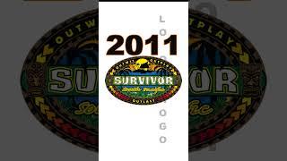 Servivor Logo Evolution #reality #show #logoshogo #shorts