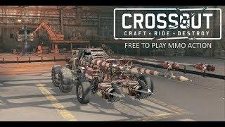 Crossout: копья + инвиз и машинка в 11к ОМ пвп