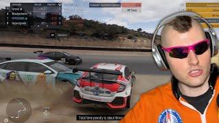 Autistic has nervous breakdown in Forza online lobby